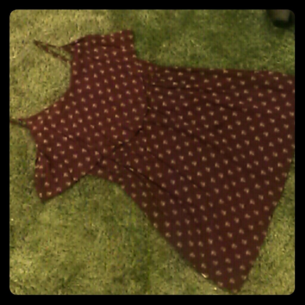 Maroon dress